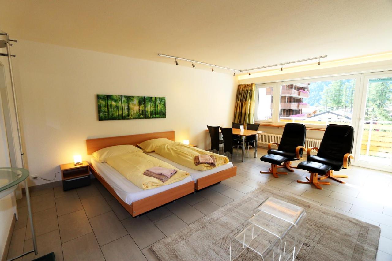 Haus Cristal Apartman Saas Fee Kültér fotó